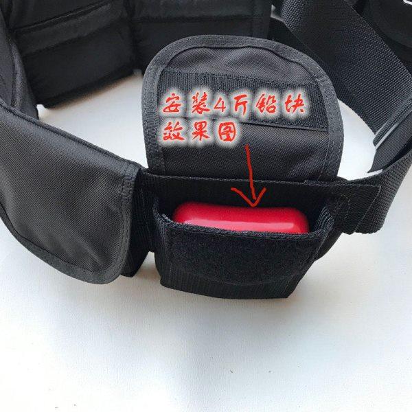 潜水配重带口袋配重袋铅块包 铅袋铅坠加重包 负重腰带水下铅带,淘宝优惠券,粉丝福利购,淘宝优惠卷