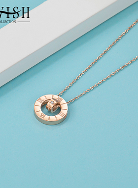 AWISH华美永恒套装钻石项链手镯珠宝套装礼物