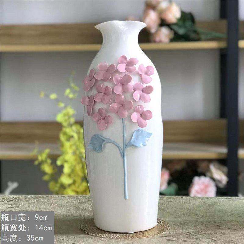 花瓶陶瓷种花盆摆件客厅插花干花装饰ins餐桌电视柜家居装饰品u.,淘宝优惠券,粉丝福利购,淘宝优惠卷