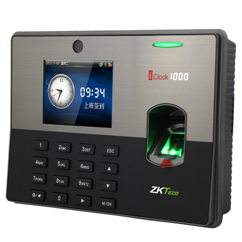 zkteco iclock1000指纹门禁id打卡机 zkteco考勤门禁