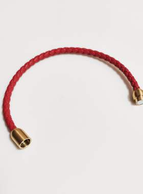 潮酷情侣高级感皮绳手链送男友