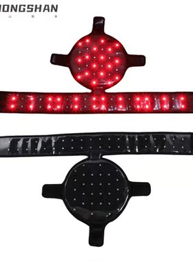 LED红光生发帽660:850nm红外线头部理疗帽激光生发仪热敷头部理疗