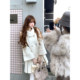 Lazy Didi Kyoto Snow Lane Wool Coat Accordion Pleated Cloak Wool Jacket Retro Retro Silhouette