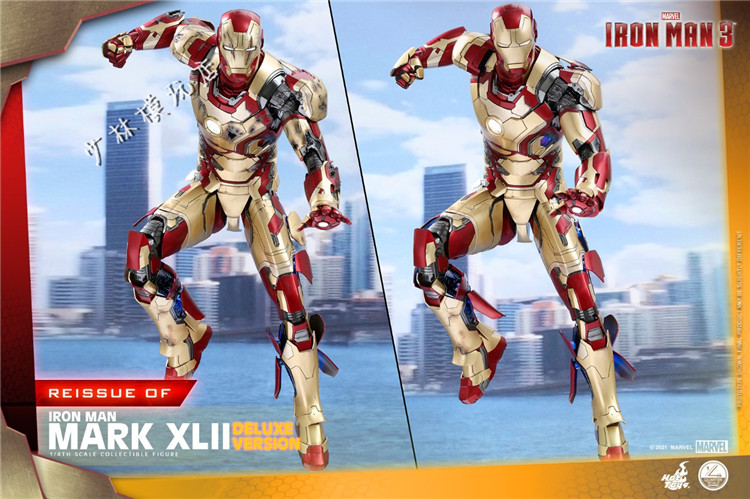 全新现货 HotToys HT QS008 1/4 Iron Man钢铁侠MK42豪华版再版-图3