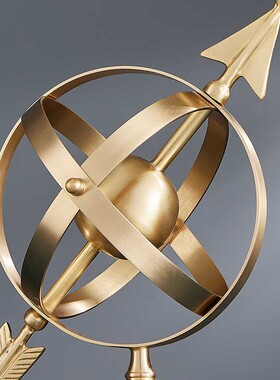 家居轻奢装饰品全铜星座浑天仪摆件金属球办公室书房礼品工艺品