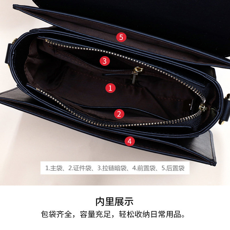 Viney包包女士2025新款冬季小众百搭斜挎包真皮黑色通勤小方包,淘宝优惠券,粉丝福利购,淘宝优惠卷