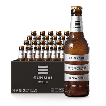 金色三麦小麦啤酒330ml*24