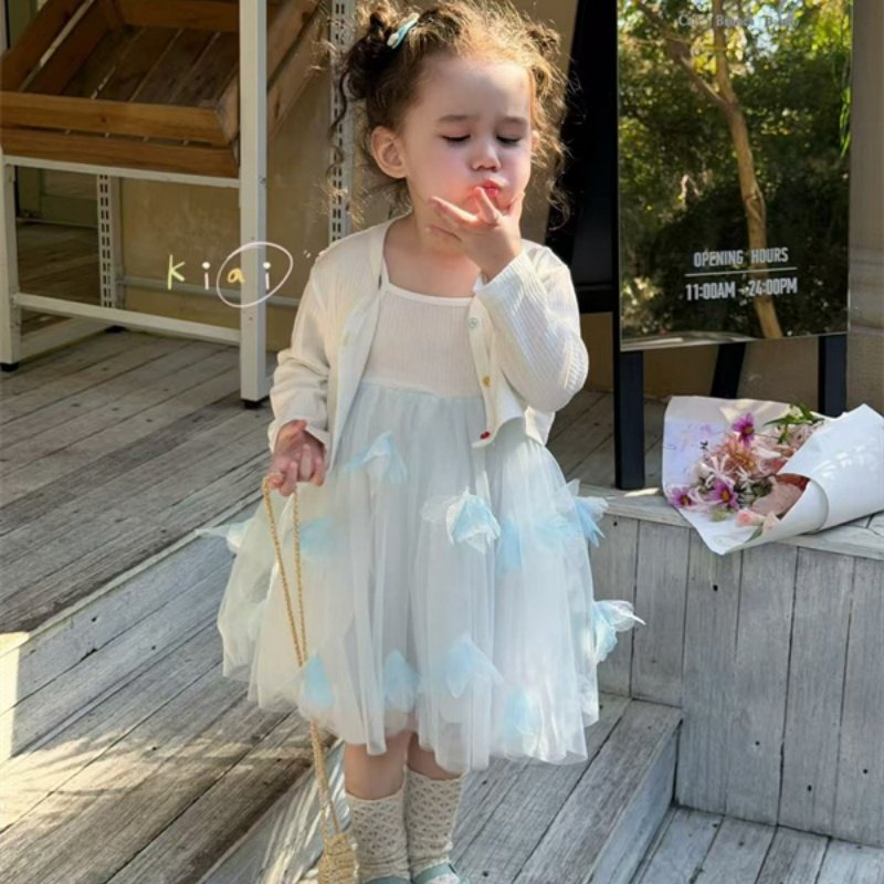 KIAI·26春~立体大花朵吊带纱纱裙812056,淘宝优惠券,粉丝福利购,淘宝优惠卷