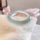 Natural ice chalcedony oil green bracelet jadeite