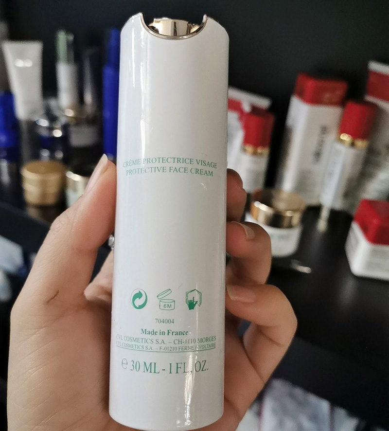 Valmont/法尔曼清透亮颜修护防晒乳液SPF50隔离霜30ML清爽不油腻 - 图0