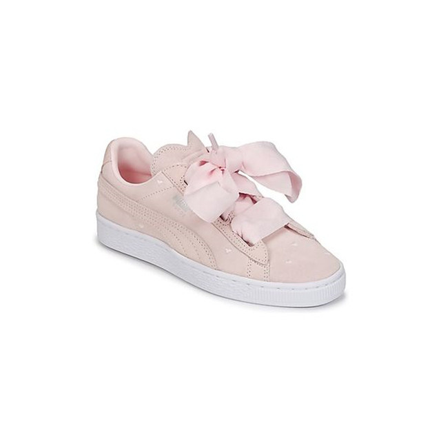 puma pink bow shoes