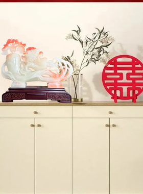 人生如意装饰摆件招财玄关