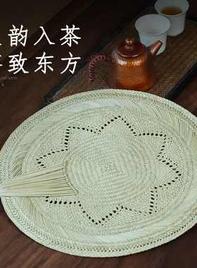 非遗手工灯芯纳凉驱蚊蒲扇