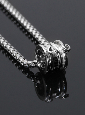 MAGICPOLE999纯银灵蛇小蛮腰项链