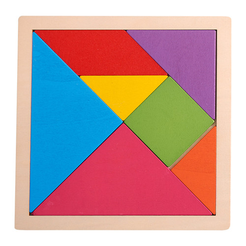 七巧板小学生专用一年级智力拼图幼儿园教具儿童早教益智玩具拼板 - 图3