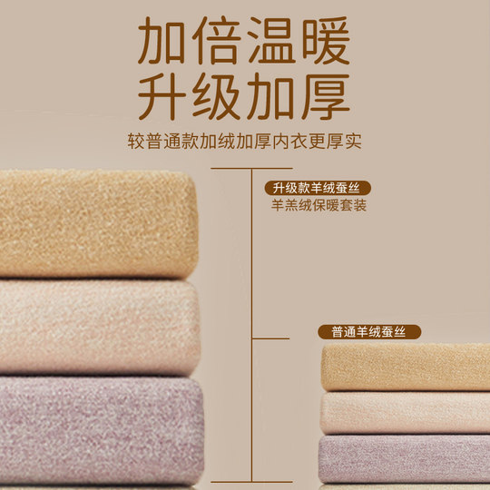 Maoren Premium Large Size Cashmere Silk Autumn Clothes and Autumn Pants for Women