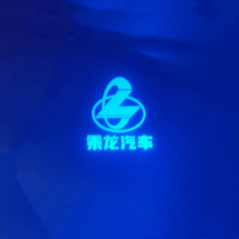适用于柳汽乘龙H5/H7车门迎宾灯踏步灯 M3M5T7无损安装高清投影灯 - 图2