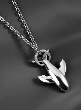 潮流项链星梵婷纯银男