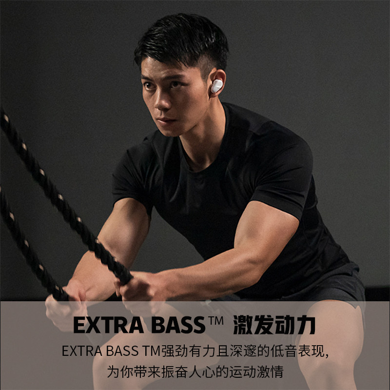 sony /索尼wf-sp800n真无线耳麦 索尼天星奥美耳机/耳麦