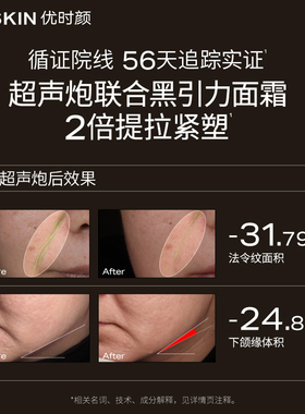 【官方正品】优时颜第二代黑引力面霜修护紧致保湿抗皱舒缓霜35g