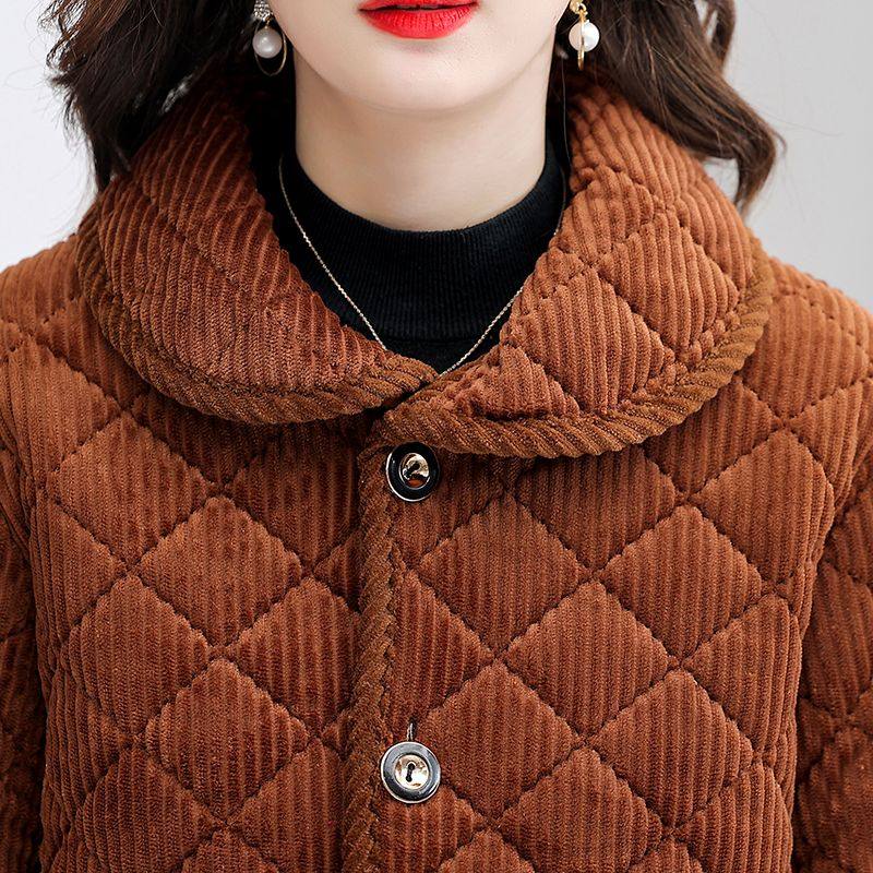 四川省服中老年罩衣女冬短款时尚加绒加厚棉衣妈妈宽松奶奶装棉袄,淘宝优惠券,粉丝福利购,淘宝优惠卷