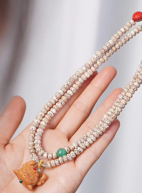 麋鹿款DIY星月菩提算盘珠手链装饰厂家批发 规格4×6男女念珠手串