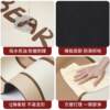 Festive red kitchen special New Year floor mats waterproof, anti-slip and anti-oil wipeable floor mats corner L-shaped carpet