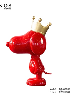 现代轻奢儿童房米奇装饰品摆件