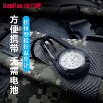 Kanpas on-board vehicle thermometer Mini mechanical outdoor multipurpose temperature sensor without power supply