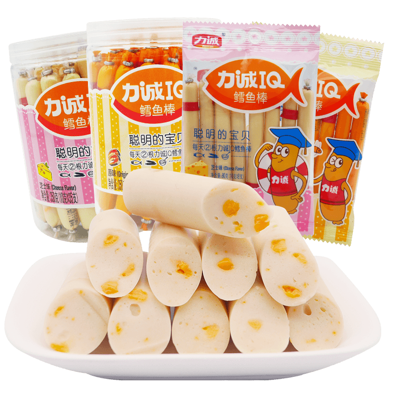 力诚深海鳕鱼 谨乔食品即食鱼零食