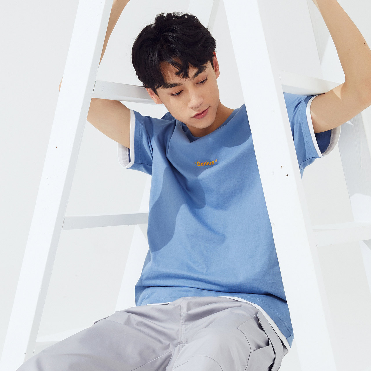 美特斯邦威短袖夏季潮装休闲t恤 美特斯邦威千变万化T恤