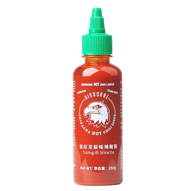 泰国进口红飞鹰辣椒酱sriracha是拉差原味甜辣酱西餐辣酱调料540g-图3