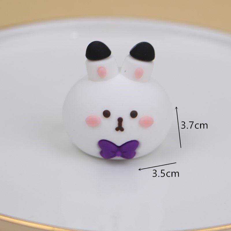 网红生日蛋糕装饰樱桃插件韩式HP小熊白色菊花派对甜品台蛋糕插牌