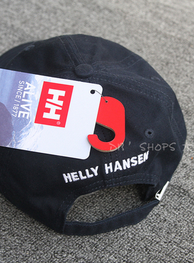 现货[db s]美国购买 Helly Hansen 棉质可调节棒球帽遮阳帽男女款