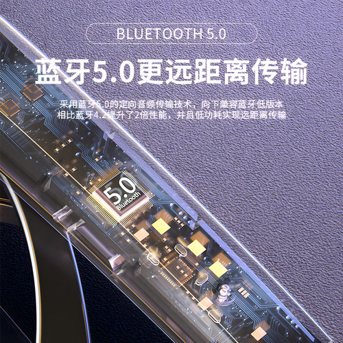 智能翻译眼镜耳机黑科技实时英语镜可配度数蓝牙防漏音提词器墨镜 - 图1