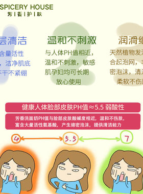 芳香旗舰店氨基酸洗面奶世家