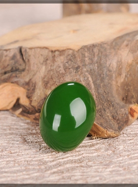 蛋面裸石椭圆形男女款新疆和田玉