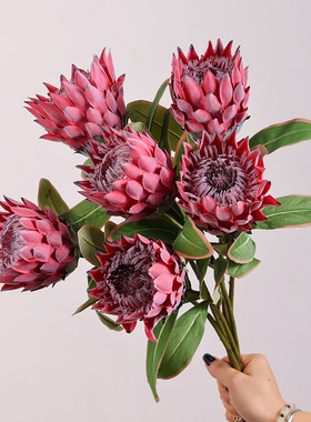 仿真帝王花高档家居花艺