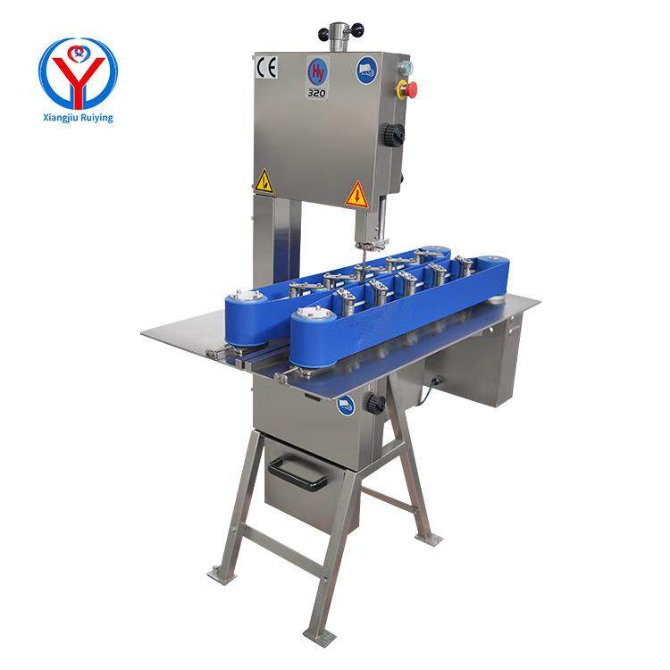 冻猪蹄猪脚锯骨分半机全自动猪脚切半机牛蹄骨肉对半剖分切机,淘宝优惠券,粉丝福利购,淘宝优惠卷