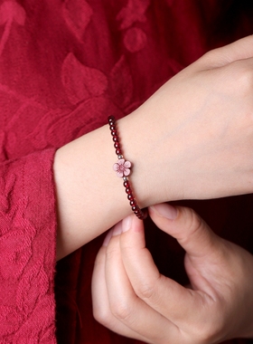 辰世原创朱砂手链女款高含量