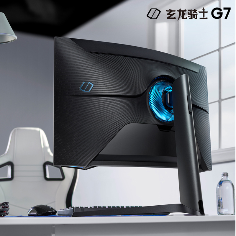 三星240hz电竞显示器 C27G75TQSC 27英寸2K高清曲面屏PS4游戏液晶 - 图0