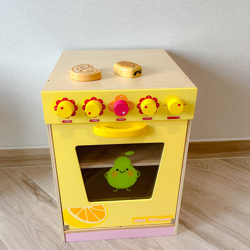 ToyWoo儿童过家家玩具木制小家电冰箱切水果仿真蔬菜厨房玩具 - 图3