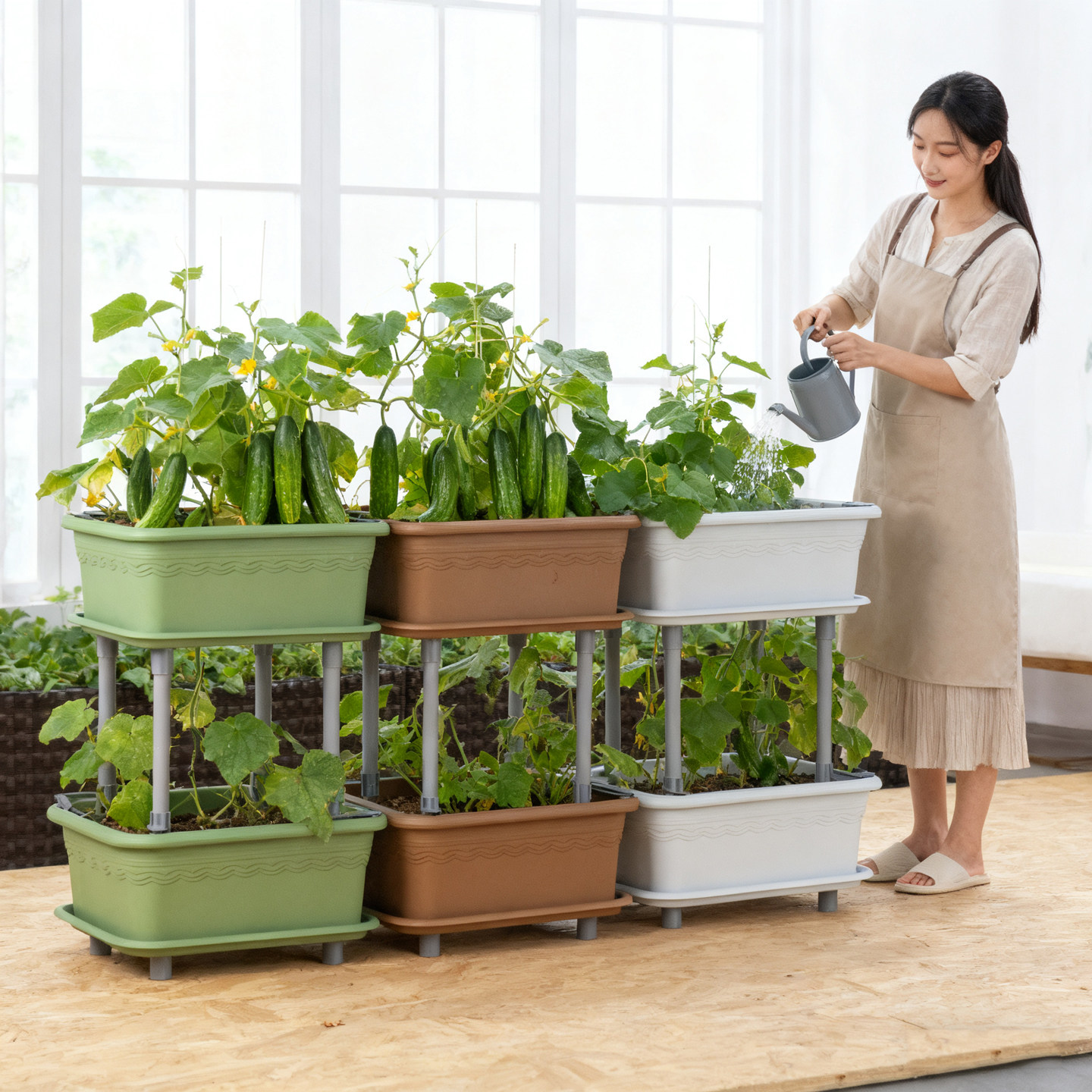 种菜盆阳台种菜专用盆长方形塑料立体多层种菜神器蔬菜草莓专用盆,淘宝优惠券,粉丝福利购,淘宝优惠卷