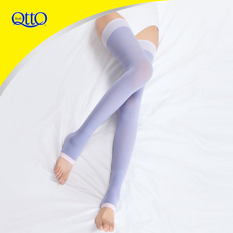 mediqtto美q日本高筒睡眠袜美腿袜 mediqtto长筒袜