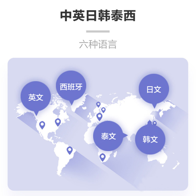 cm猎豹移动小豹ai出国翻译棒 唐狼数码智能翻译机