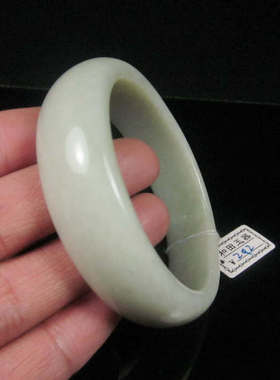 钱塘邮社   和田玉  鸡骨白手镯 内径61mm