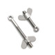 304 stainless steel live bolt + butterfly nut set