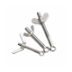 304 stainless steel live bolt + butterfly nut set