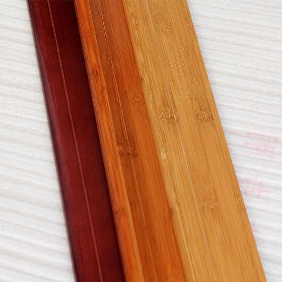 Fengchun pure bamboo baseboard factory direct sales carbonized environmentally friendly baseboard 8 cm high