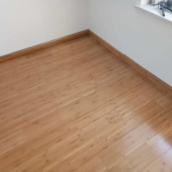 Fengchun pure bamboo baseboard factory direct sales carbonized environmentally friendly baseboard 8 cm high